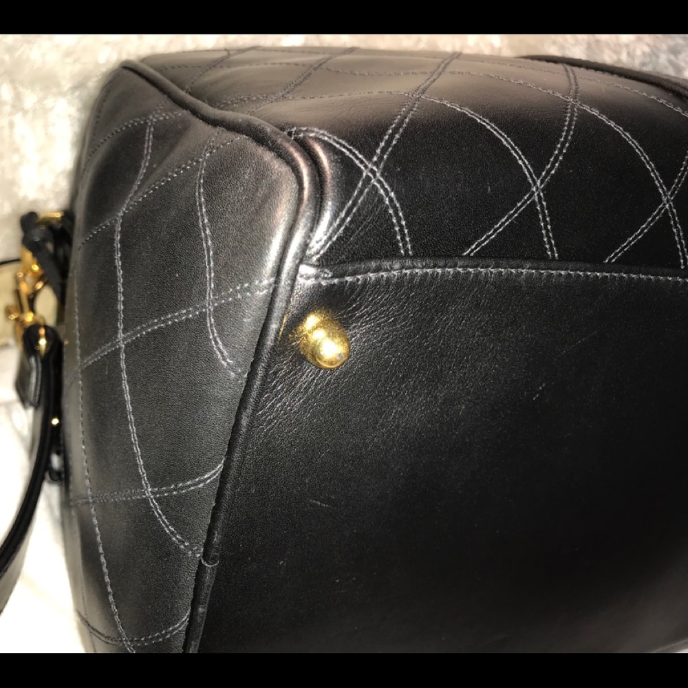 Chanel Lambskin Boston Weekender Duffel bag SOLD - Picture 7 of 15